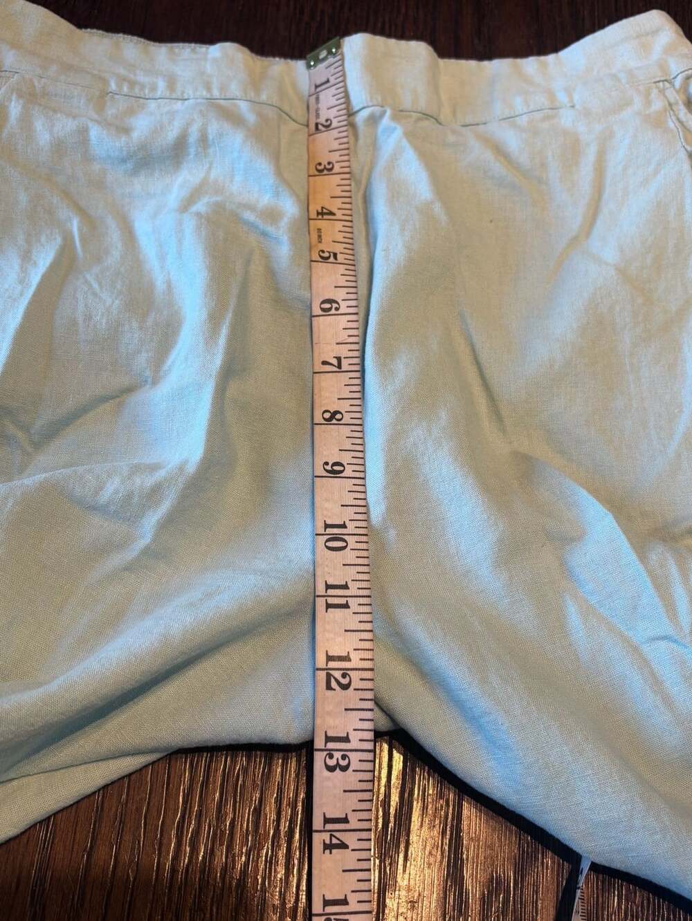 Madewell light blue Linen Pants size 8 - Picture 6 of 13